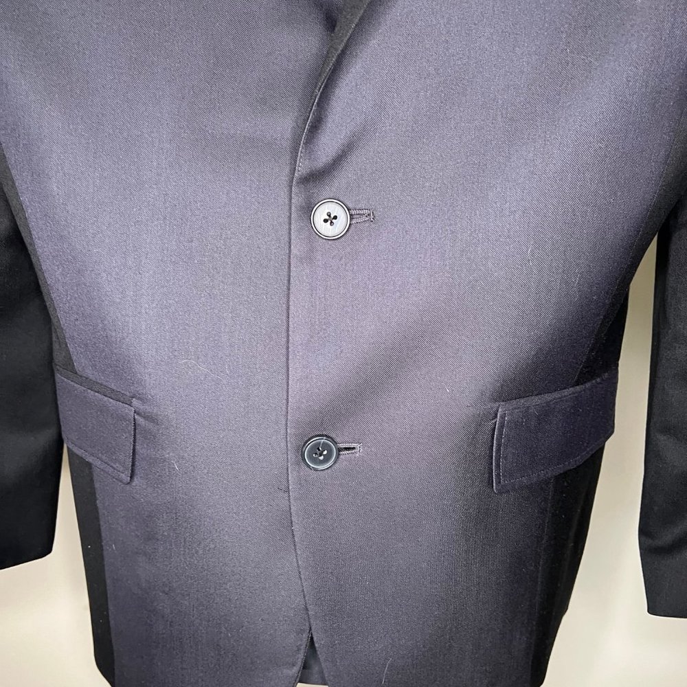 INC Slim Fit Black Blazer | Satin Trim | Size M (Men’s) - Picture 8 of 9